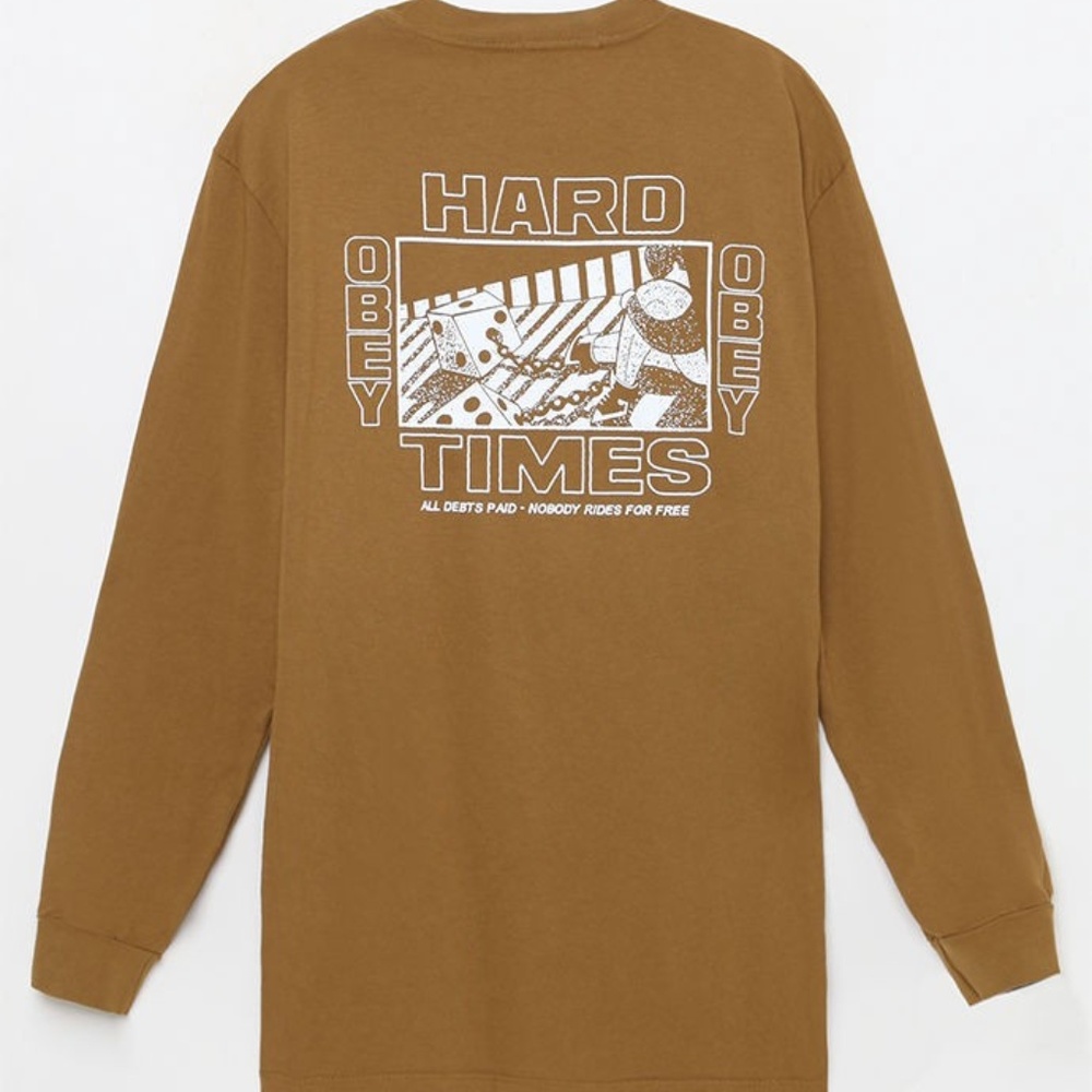 Obey Hard Times Long Sleeve | Unisex